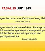 Pasall 29 Ayat 1